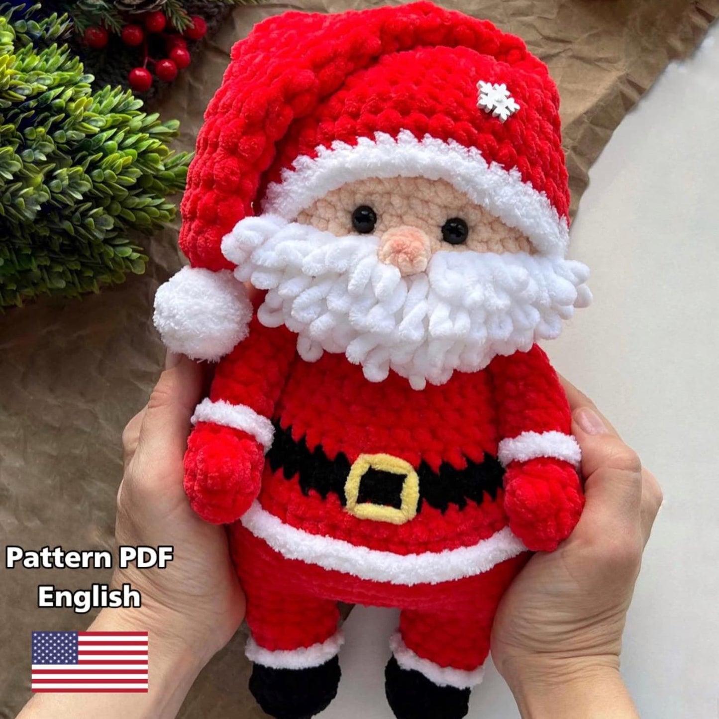 Santa Crochet Pattern