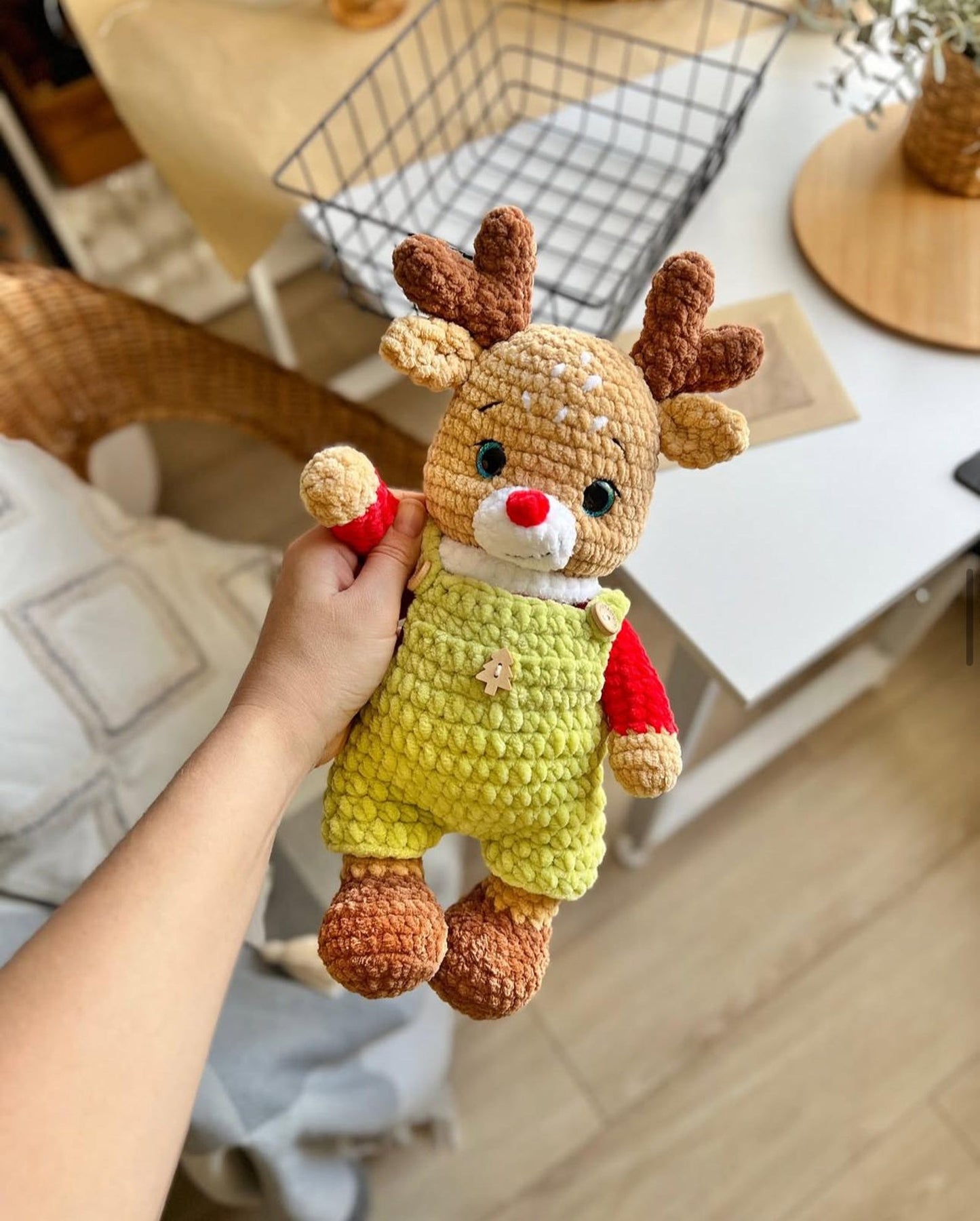 Deer Amigurumi, Christmas Crochet Pattern