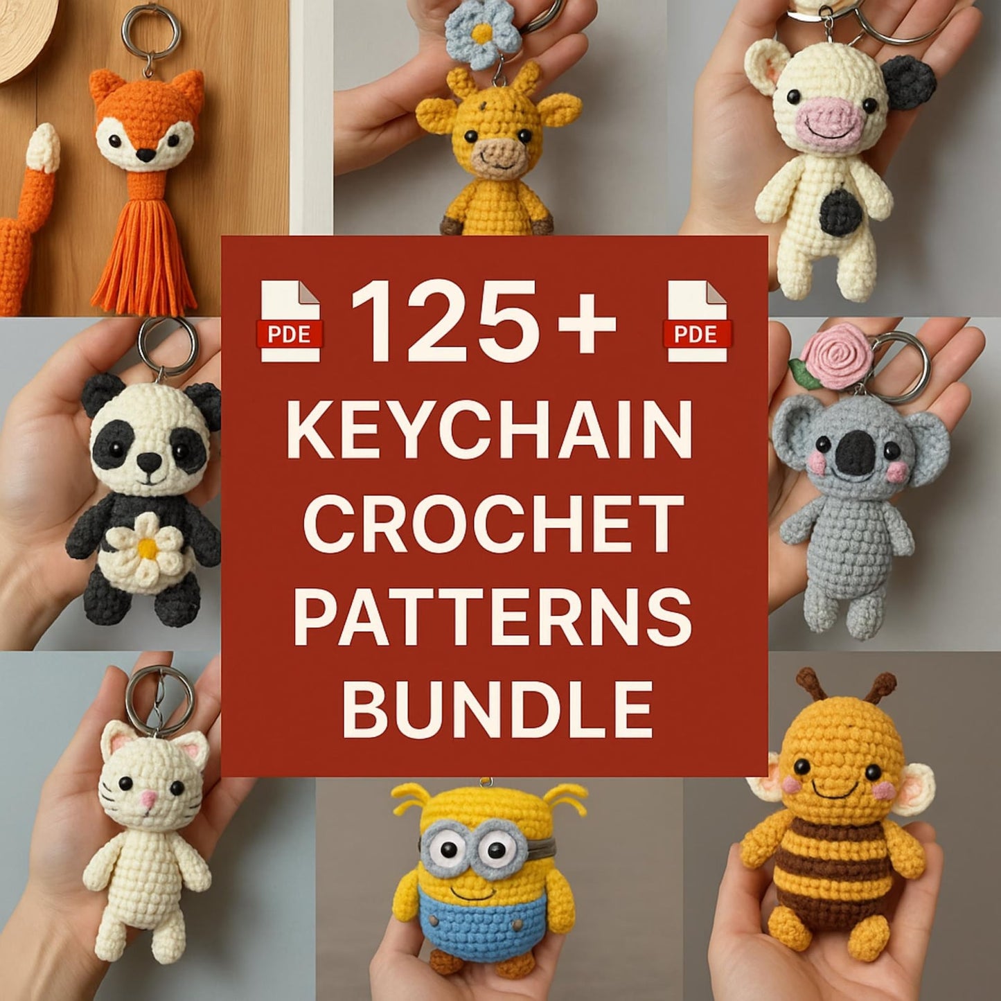 1500+ Crochet Patterns Bundle PDF